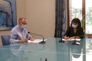 El MARQ y el Ayuntamiento de El Campello firman un convenio para promover la proyección del yacimiento de La Illeta
