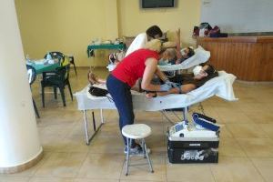 35 “solidarios” donaron sangre ayer en “El Cirer”