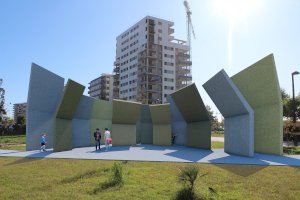 El parc de Malilla comptarà amb una pèrgola innovadora a València per a activitats musicals i culturals