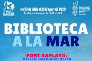 La "Biblioteca a la Mar" vuelve a las playas de Alboraya del 13 de julio al 28 de agosto