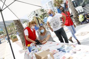 Cruz Roja inicia una campaña de sensibilización y prevención en la playa de l’Albir