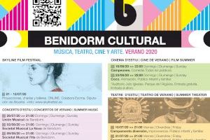 Música, teatro, cine y arte en la programación cultural de verano de Benidorm