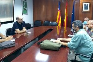 Pau Ferrando es reuneix amb la cúpula d'IGP Vins de Castelló