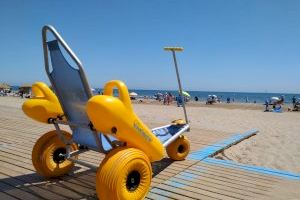 Nueva vida para las zonas de baño accesible de las playas de Valencia