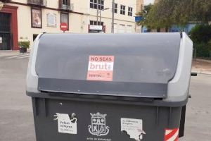 El Ayuntamiento de Burjassot pone en marcha una nueva acción de concienciación ciudadana para la recogida de basura