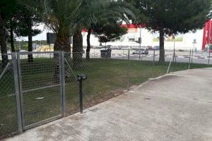 El Ayuntamiento de Paterna finaliza la construcción de un pipi-can de 500 m2 en el barrio de Mas del Rosari