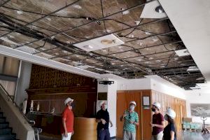 Els treballs per a la renovació del sistema de climatització del Centre Cultural d'Almussafes avancen a bon ritme