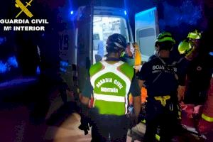 Rescatan a una joven tras lesionarse en una ruta senderista de Xàtiva