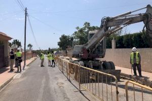 Comienza la Fase II de las obras de renovación del alumbrado público de Girasoles