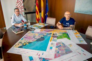 Arcadi España resalta la apuesta de la Generalitat por impulsar la cartografía en la lucha contra el cambio climático