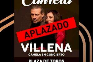 El Ayuntamiento de Villena y la promotora deciden aplazar el concierto de Camela de su gira ‘Tour 25+1’ a mayo del próximo año