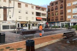 Peñíscola suma ya más de 2000 horas de trabajos de desinfección de viales, espacios y edificios públicos desde el mes de marzo