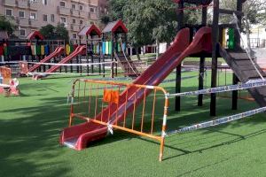 Tancament progressiu dels parcs infantils i altres àrees recreatives a l'aire lliure de Crevillent