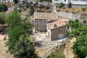 El Ayuntamiento de la Vila Joiosa restaura las estructuras hidráulicas y agrícolas antiguas del entorno del Molino Real de la Llobeta