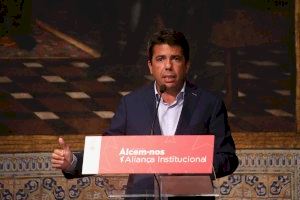 Mazón: “Estaremos vigilantes para que se cumpla el Acuerdo para la Recuperación de la Comunidad Valenciana”