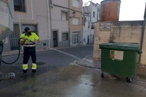 Sant Jordi manté les desinfeccions en tot el municipi davant l´augment d´activitat turística