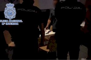 La Policía Nacional realiza un dispositivo en la ciudad de Alcoy para velar por la Seguridad Ciudadana