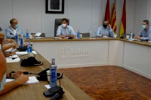 Operatiu especial de vigilància en Xàtiva durant el cap de setmana per garantir el compliment de les mesures de seguretat sanitària