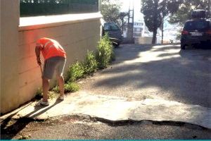 L’Ajuntament d’Oliva continua amb els treballs de desbrossaments a les vies públiques de la localitat