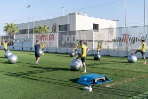 Primer entrenamiento del Villarreal CF