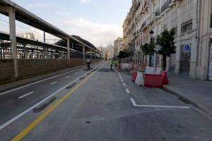 La futura L10 avanza: finalizan las obras de la calle Alicante