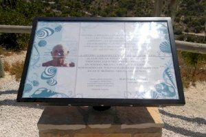La Vila instala un monolito en homenaje a Antonio Torralbo en el Racò del Conill