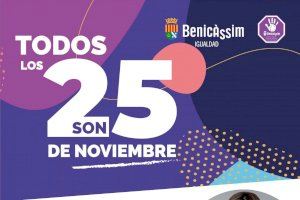 Maru Candel reabrirá las acciones presenciales de la campaña “Todos los 25 son 25 de noviembre” en Benicàssim