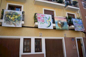 Petrer inaugurará septiembre llenando de arte los balcones del centro histórico