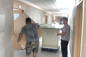 Almassora finaliza la mudanza de los barracones al nuevo edificio del Regina Violant