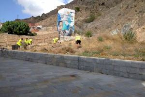 Orihuela abordan la limpieza del Monte de San Miguel y de barrancos como prevención ante posibles “gotas frías”