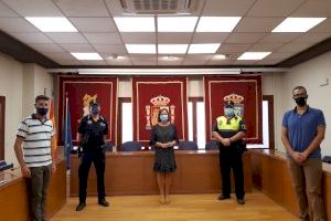 La Policia Local de Benicarló reforça la seua estructura amb un inspector i un oficial