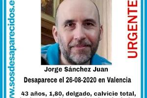Busquen a un home desaparegut des del dimecres a València