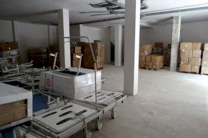 Un local comercial de Xàtiva es convertirà en magatzem complementari de material sanitari per al departament de Salut