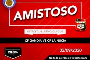 El CF La Nucía se enfrenta esta tarde al CF Gandía en su primer “amistoso”