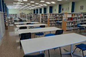 La Biblioteca Municipal de Adultos de Burjassot recupera su horario ininterrumpido de 8:15 a 20:45 horas de lunes a viernes