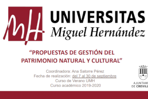Comença el Curs d'Estiu de la UMH “Propuestas de gestión del patrimonio natural y cultural”