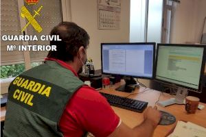 La Guardia Civil detiene a un varón por los delitos de estafa, falsificación documental y usurpación de identidad en la localidad de Albaida
