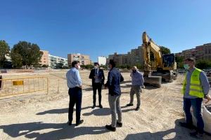 Alicante mejora las condiciones de la plaza de la Ciudad de la Justicia en la que el Ayuntamiento invertirá más de un millón de euros