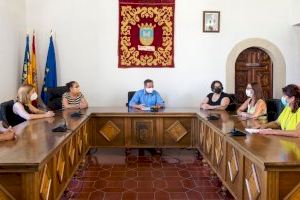 La vicepresidenta de la Diputació, Maria Josep Amigó visita Albalat dels Sorells