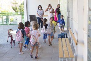Els escolars de Godella tornen a les aules amb els nous protocols de seguretat