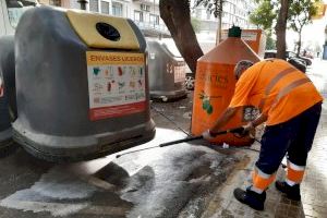 El Ayuntamiento de Quart de Poblet refuerza las tareas de limpieza y desinfección en el municipio