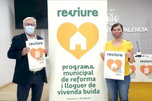 L’Ajuntament de València activa el programa Reviure per fomentar la reforma i el lloguer assequible de vivenda buida
