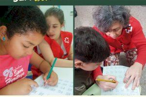 Cruz Roja lanza en Mislata una campaña de recogida de material escolar