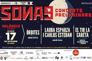 La 20a edició del Sona9 arriba a València amb les actuacions de Laura Esparza i Carlos Esteban, Òrbites i El Tio La Careta