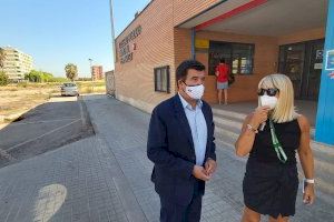 Giner exige a Ribó solucionar los encharcamientos en la zona del colegio de Benimaclet para evitar focos de mosquito tigre