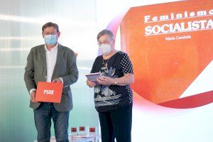 El PSOE ret homenatge a la històrica militant de l’Agrupació Socialista de Gandia Marisa Aracil