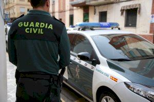 La Guardia Civil ha detenido a una persona por un delito de robo con violencia y lesiones y otro de daños en Nules y Moncófar respectivamente