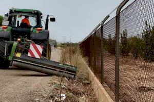 Una brigada professional s´encarregarà del desbrossament de camins rurals i espais agrícoles de València