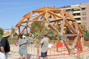 Ontinyent inicia la rehabilitació de la cúpula del Passeig de Benarrai dins del pla d’obres de "Tornem Junts"