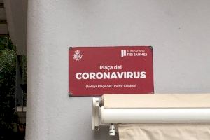 El coronavirus ya tiene su propia plaza en València